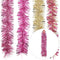 GARLAND THICK/THIN CUT TINSEL 6FT BLUSH