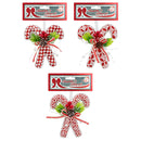 LACE CANDYCANES RED/WHITE 3ASTD