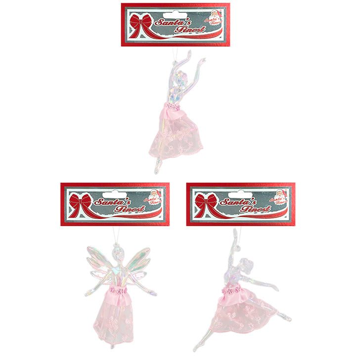 BALLERINA HANGTAG 15CM 3ASTD