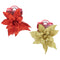 POINSETTIA GLITTER 20CM 1PC TRD