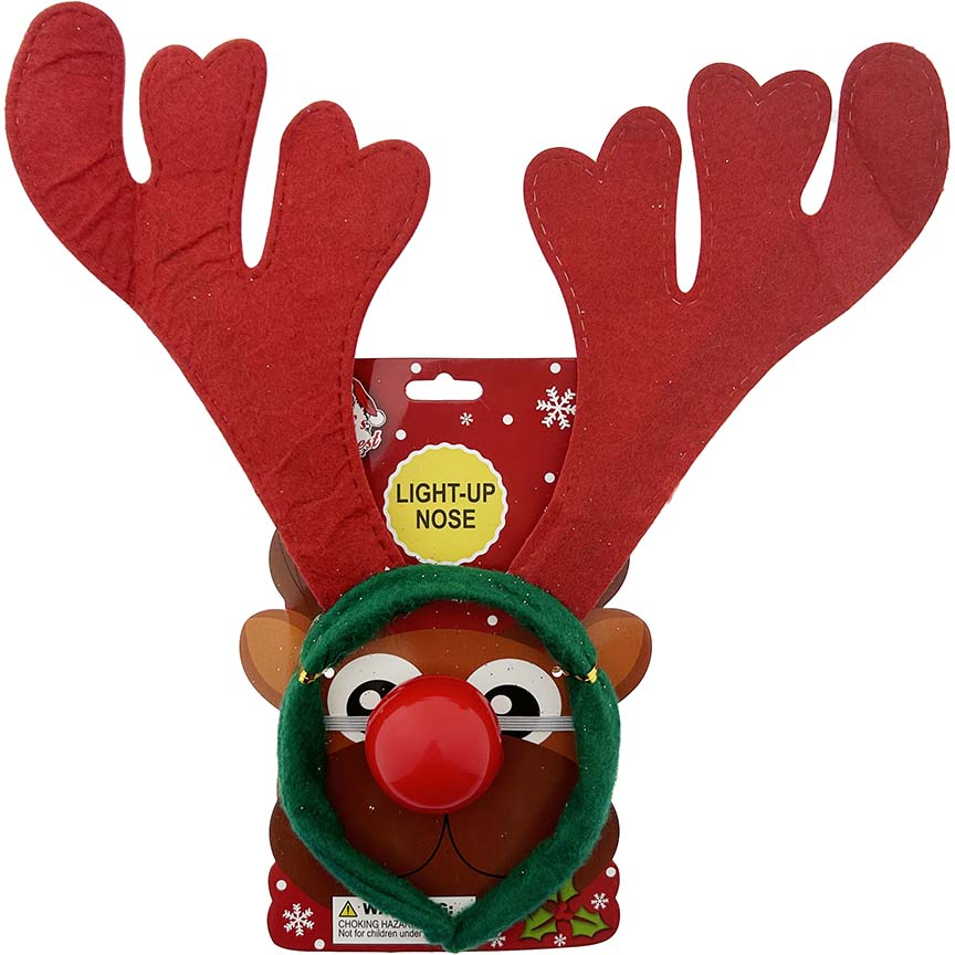 HEADBAND ANTLER LT UP NOSE