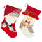 CHRISTMAS STOCKING 45*27CM 2ASTD