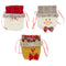 CHRISTMAS PLUSH BAG 18*16CM 3ASTD