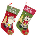 CHRISTMAS STOCKING 54*26CM 2ASTD