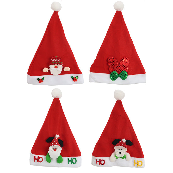 CHRISTMAS HAT KIDS 4ASTD