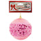 BALL SEQUINS PINK 10CM 1PC