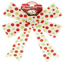 BOW W/ POLKADOT XLARGE 32*38CM 1PC