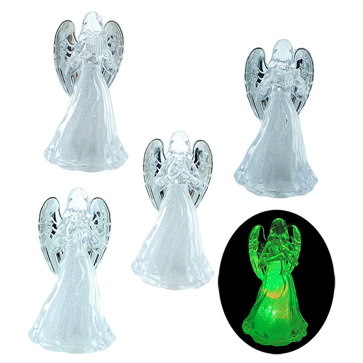 ACRYLIC ANGEL MD 4ASTD LIGHTUP