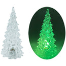 ACRYLIC CHRISTMAS TREE SM LIGHT UP