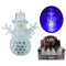 ACRYLIC SNOWMAN SM 2ASTD LIGHT UP