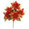 POINSETTIA VELVET SHORT STEM 5-BR 29CM