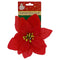 POINSETTIA CLIP 8.5IN RED