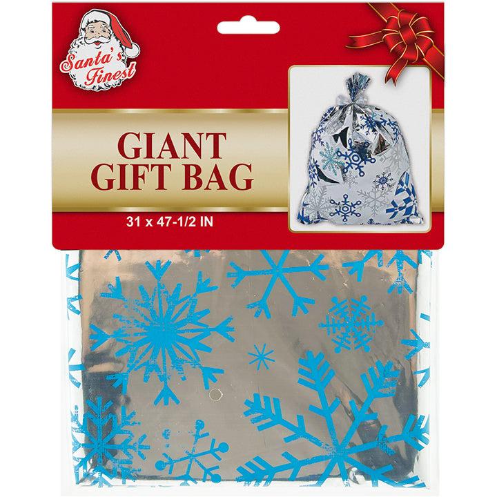 GIFT SACK HOTSTAMP 31x47-1/2IN 2ASSTD