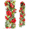 GARLAND POINSETTIA 68IN 11PC-FL