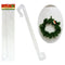 WREATH HANGER CLEAR PLASTIC 14IN