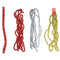 TINSEL GARLAND 157IN 3COL ASSTD