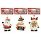 WOODEN ORNAMENT CHARACTERS 3ASTD
