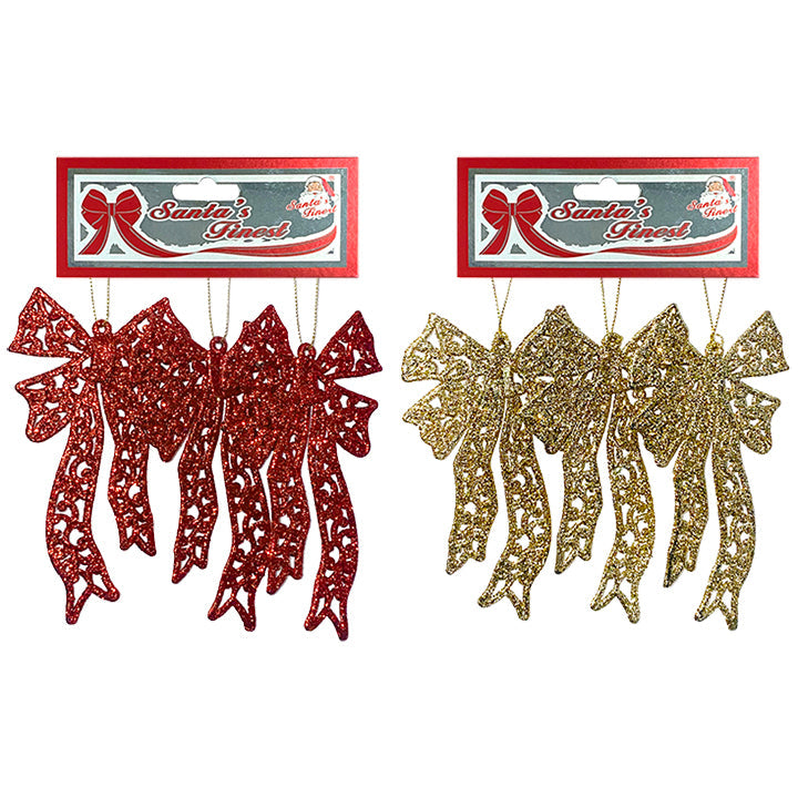 BOW 3PC RED&LTGOLD