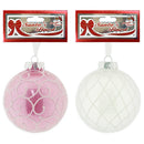 BALL SWIRL SHAPE 10CM 1PC BLUSH