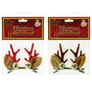 REINDEER EARS HAIRCLIP W/ BELL