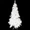 CHRISTMAS TREE 700TIPS WHITE 6FT