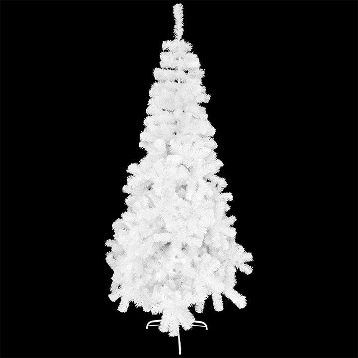 CHRISTMAS TREE 800TIPS WHITE 7FT