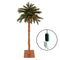 CHRISTMAS PALM TREE W/ LIGHT 5FT