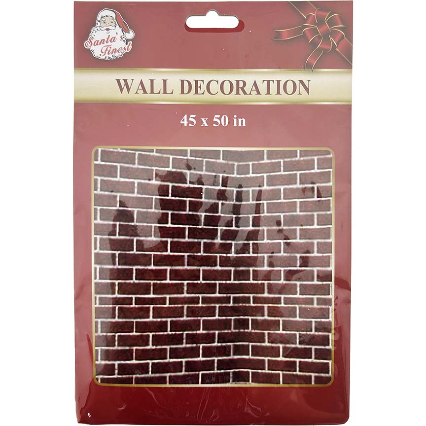 BRICK WALL DECORATION 42*50INCH