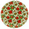 CHRISTMAS ROUND PLATE 13.75IN DIA