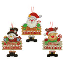 DECOR MERRY CHRISTMAS CHARACTERS 3ASTD