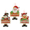 DECOR MERRY CHRISTMAS CHARACTERS 3ASTD