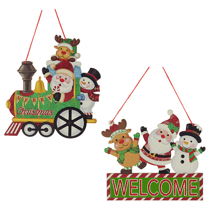 MERRY CHRISTMAS SIGN 3-CHARACTERS