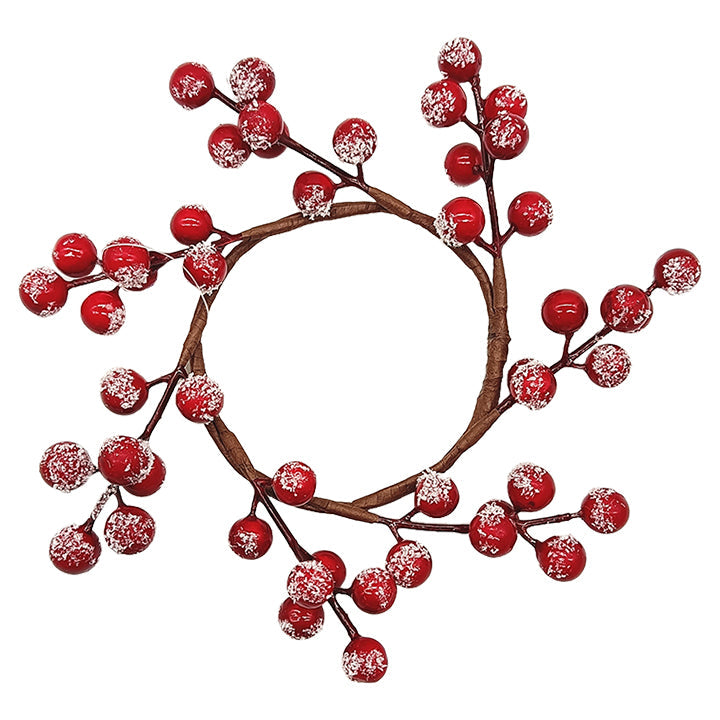 CANDLE RING BERRIES