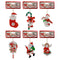 RESIN ORNAMENTS CHRISTMAS 6ASTD