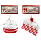 CAKE 9x6CM/7.5x10.6CM 1PC CANDY 2ASTD