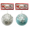 BALL W/ SILVER DECOR 10CM 1PC WL