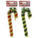 CANDY CANE W/ DECOR 35CM TRD