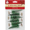 CHRISTMAS TREE W/ SNOW 8CM 6PC