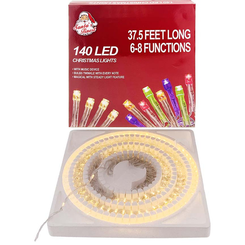 140 LED WARM WHITE 37.5FT LONG