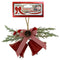 BELL ORNAMENT 7CM 1PC RED