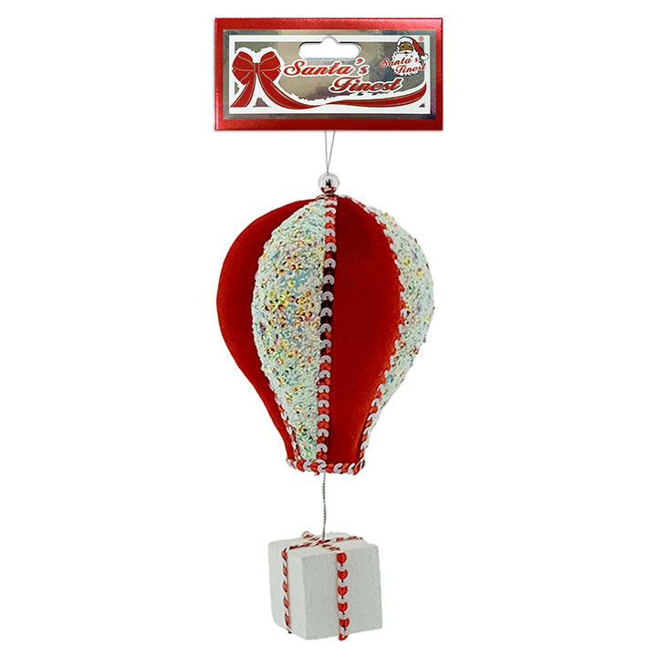 HOT BALLOON ORNAMENT 15.5CM