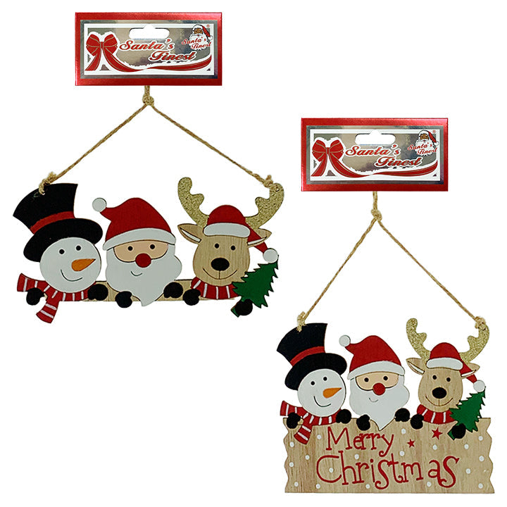 WOOD DECOR CHARACTERS 2ASTD 17CM