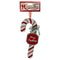 WOOD DECOR CANDY CANE SINGLE 19.5CM