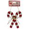 WOOD DECOR DOUBLE CANDYCANE 15CM