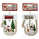 WOOD HANGING DECOR 12x16CM 2ASTD