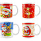 CHRISTMAS CERAMIC MUGS SPANISH 4 ASSTD